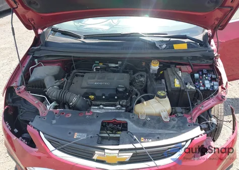 2020 Chevrolet Sonic Fwd Lt из США, поврежденный, VIN 1G1JD5SB0L4142455